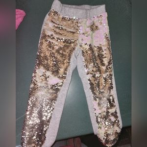 Yourh girls size 6 sequin pants